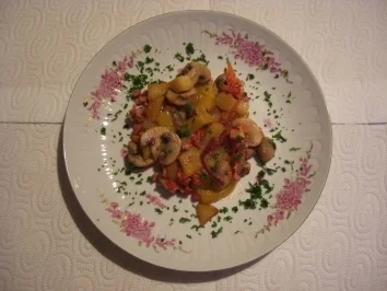 Champignonpfanne pour les gourmets  *Pilze - Rezept