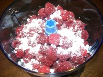 Himbeereiscreme - Rezept