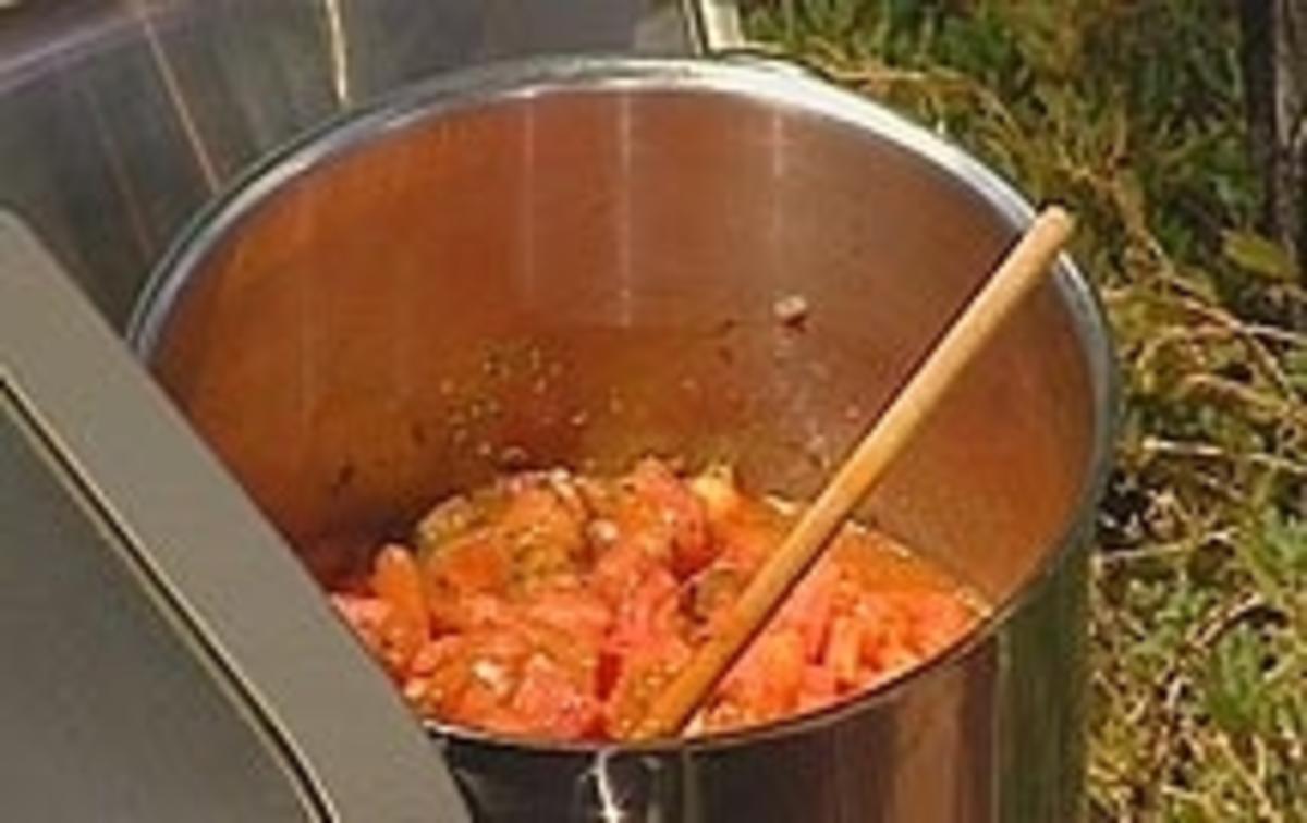 Bilder für Tomatensoße auf Vorrat - Rezept
