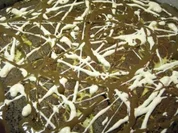 Kuchen: Jackson Pollock Brownies - innen wie außen - Rezept