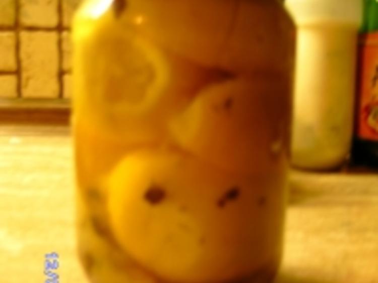 Eingelegte Zitronen - einfach - von holzwarth