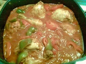 Hähnchengulasch - Rezept