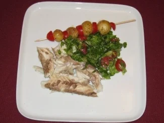 Rezept: Dorade im Salzmantel mit Lemonates Dorade im Salzmantel mit Lemonates - Rezept