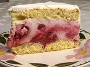 Joghurt-Himbeer-Torte - Rezept