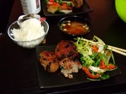 Frikadellen japanische Art (Hambagu no Teriyaki) - Rezept