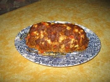 Bunter Hackbraten - Rezept