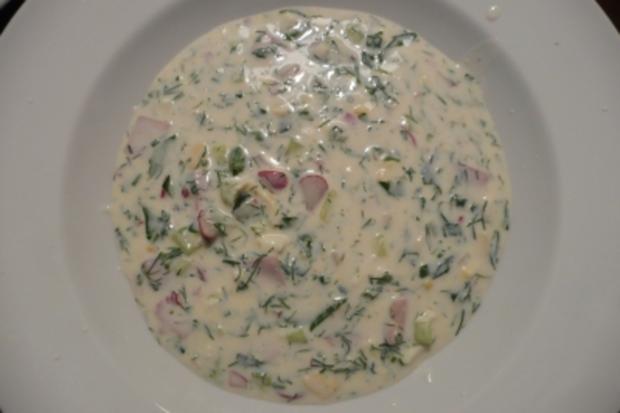 Akroschka Erfrischende ukrainische Suppe