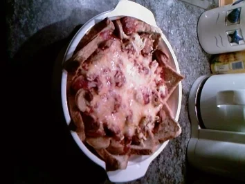 Currywurst Gratin - Rezept