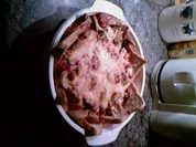 Currywurst Gratin - Rezept