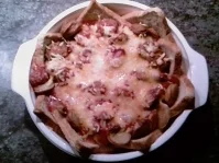 Currywurst Gratin - Rezept