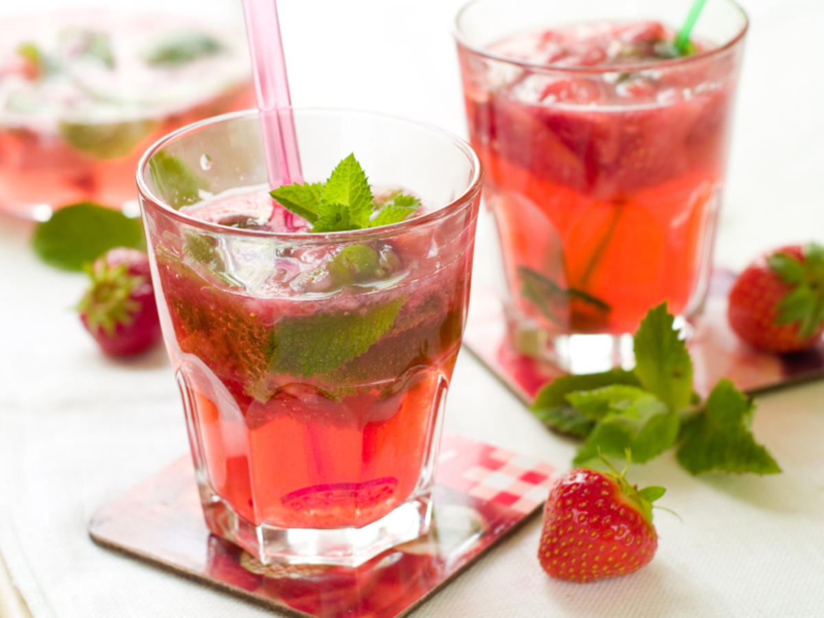 Erdbeermojito Bowle Rezept Mit Bild Kochbar De