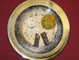 Halva und Schoko-Ingwer-Kuchen - Rezept