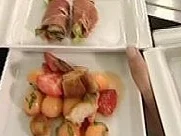 Erdbeer-Melonen-Salat mit Serranoschinken (Barbara Eligmann) - Rezept