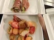 Erdbeer-Melonen-Salat mit Serranoschinken (Barbara Eligmann) - Rezept