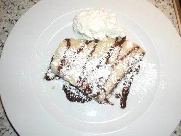 Topfenpalatschinken - Rezept