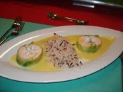 Krautwickel mit Lachs und Seezungenfilets - Rezept