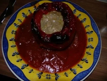 Rezept: Gefüllte Parikaschoten für Marcel Bild Nr. 2 Gefüllte Parikaschoten für Marcel - Rezept - Bild Nr. 2