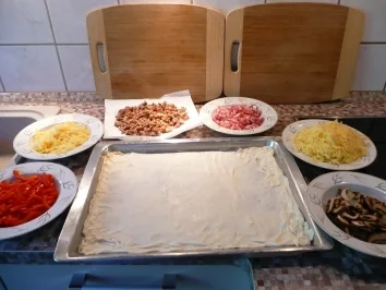 Rezept: Brunchpizza Bild Nr. 2 Brunchpizza - Rezept - Bild Nr. 2