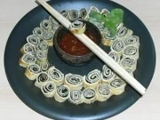 Nori Sushi mit würzigem Omelett - Rezept