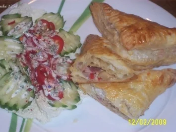 Pizza- Taschen - Rezept