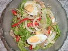 Endiviensalat mit Eiern und Thunfisch - Rezept