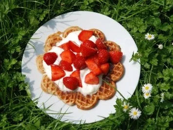 Rezept: Omas Waffeln Omas Waffeln - Rezept