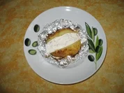 Rezept: Folienkartoffeln mit buntem Quark Folienkartoffeln mit buntem Quark - Rezept