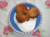 Knusprige Auberginen mit Knoblauchdip - Rezept