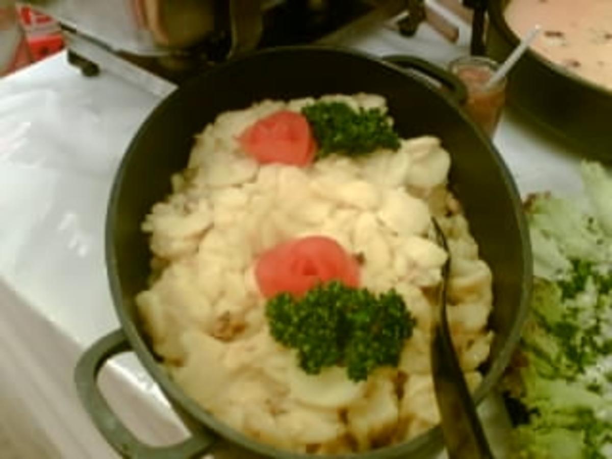 Kartoffelpfanne mit Käse - Rezept