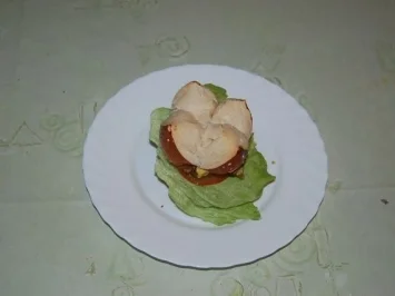 Käse-Hack-Burger - Rezept