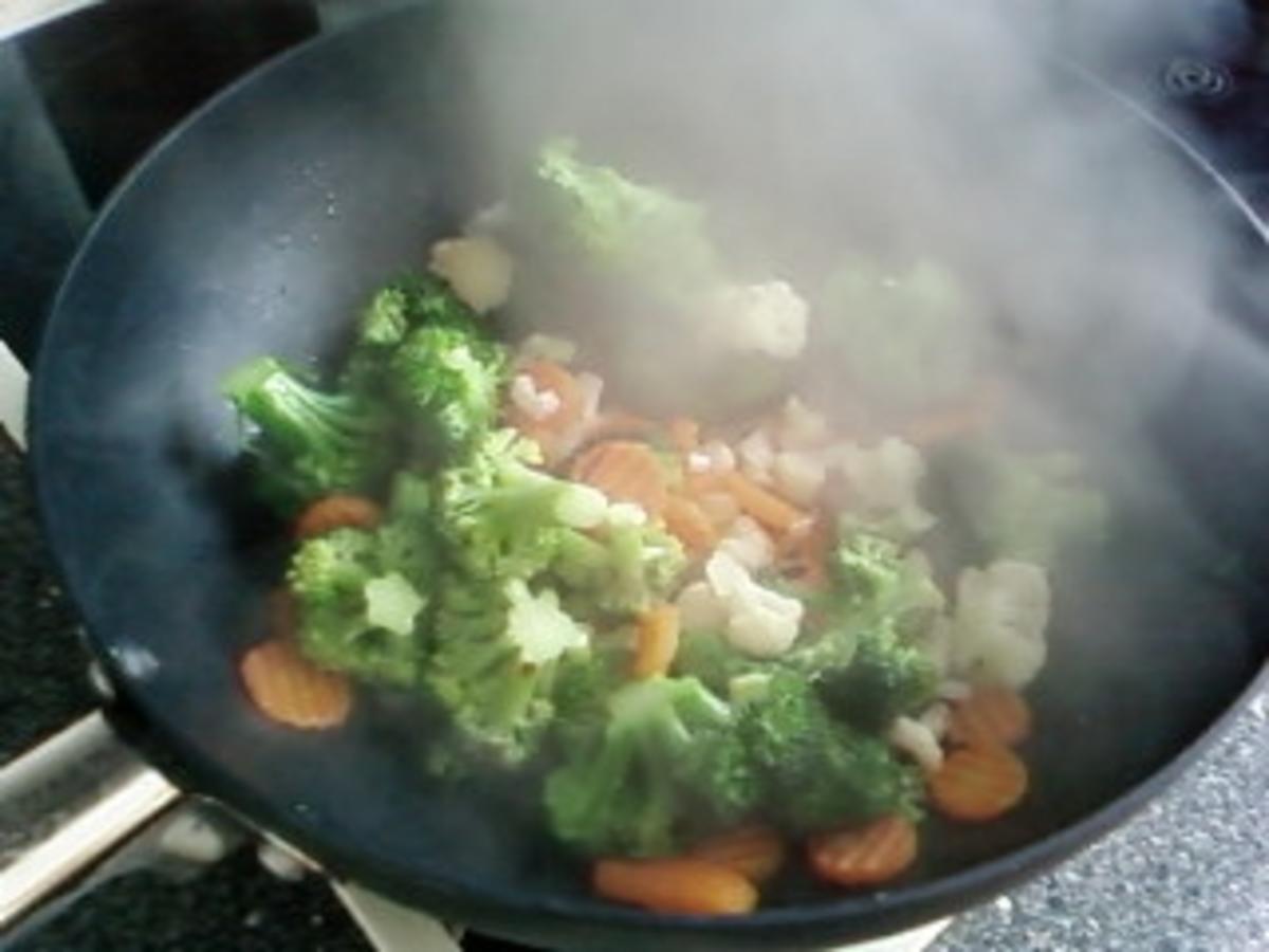 Wok : Chinesische Nudeln mit Broccoli - Rezept Gesendet von backmaus