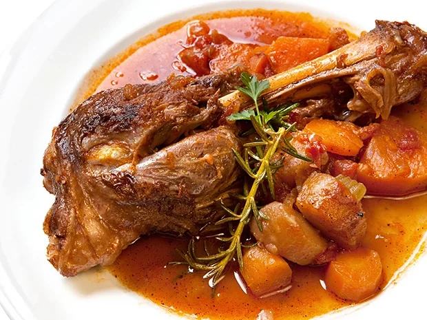 Lammkeule in Rotwein mariniert - Rezept - Bild Nr. 2