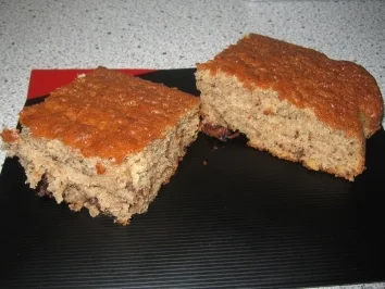 fettarmer bananen-choko-kuchen - Rezept