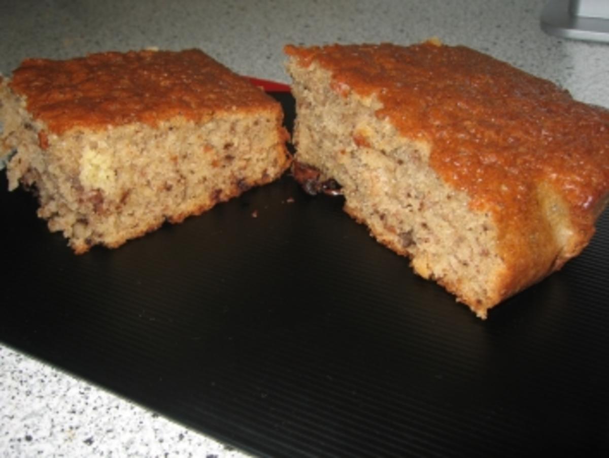 Bilder für fettarmer bananen-choko-kuchen - Rezept