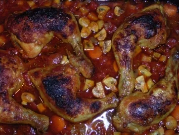 Rezept: Bunter Hähnchentopf Dida ' s Art Bild Nr. 3 Bunter Hähnchentopf Dida ' s Art - Rezept - Bild Nr. 3