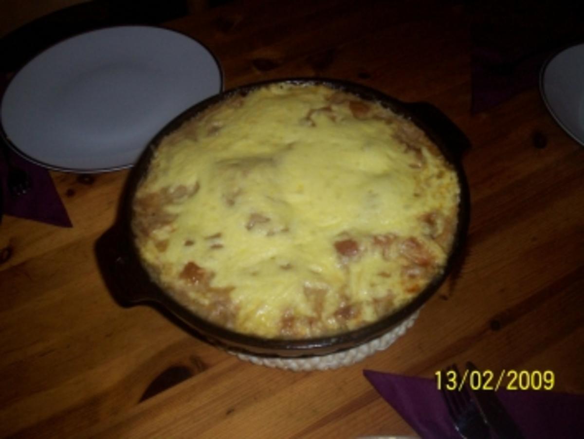 Bilder für Kartoffelgratin mit mariniertem Lamm - Rezept