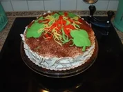 TORTE: SILVESTER-TORTE mit Pina Colada und Kokosnusscreme - Rezept