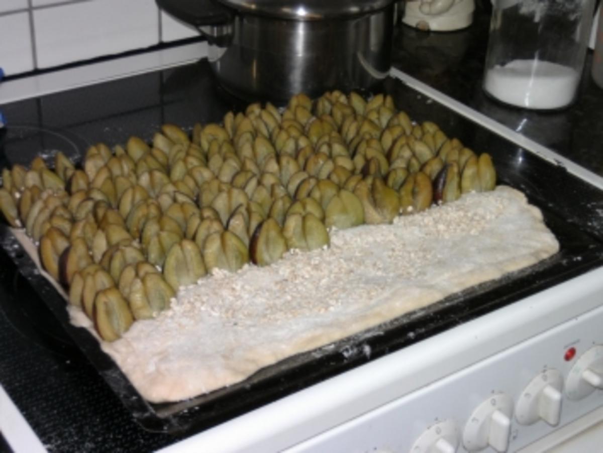 Hefe-Zwetschgenkuchen vom Blech - Rezept - Bild Nr. 2