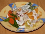 Knoblauch-Involtinies - Rezept