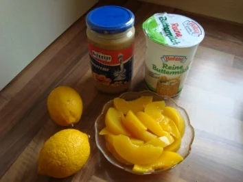 Rezept: *Drinks ohne Alkohol - Pfirsich mit Buttermilch Bild Nr. 2 *Drinks ohne Alkohol - Pfirsich mit Buttermilch - Rezept - Bild Nr. 2