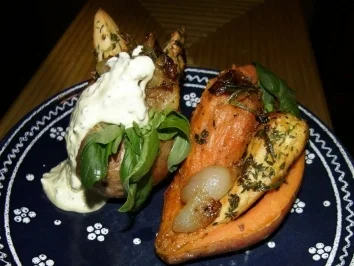 Batate-Schiffchen / Kartoffel-Schiffchen - Rezept