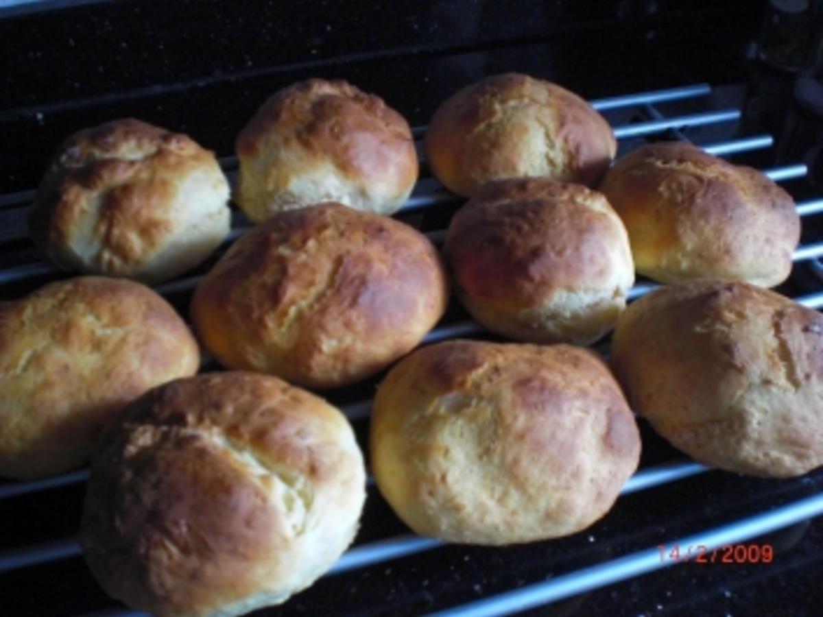 Brötchen aus Quark-Ölteig - schnell &amp; einfach - 205 kcal/100g
