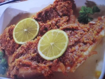 Pikanter Rotbarsch Auflauf - Rezept