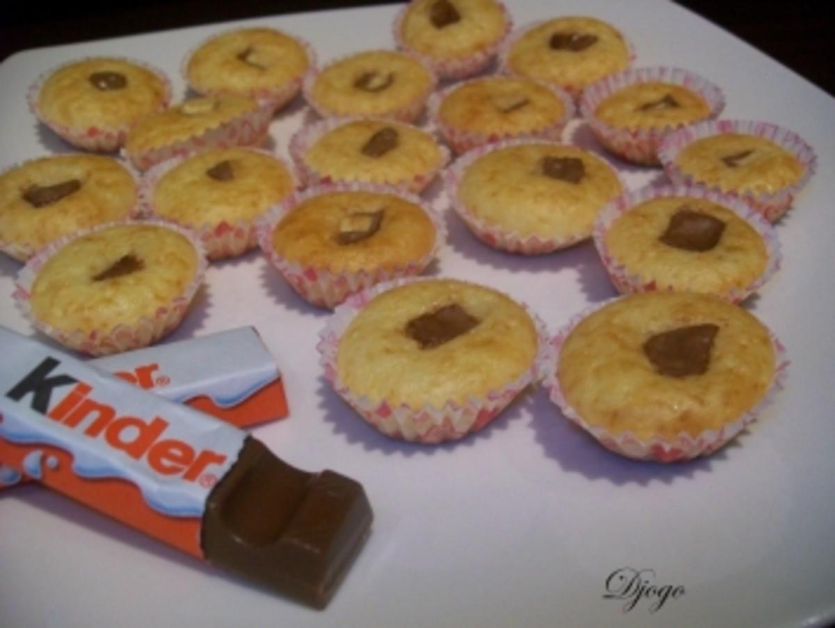 Muffins mit Kinderschokolade - Rezept