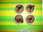 Schokotörtchen mit flüssigem Kern - Rezept