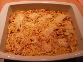 Rezept: Käsespätzle überbacken Käsespätzle überbacken - Rezept