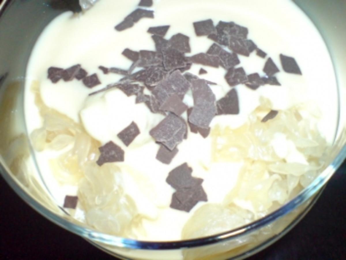 Vanille-Joghurt mit Pomelo - Rezept