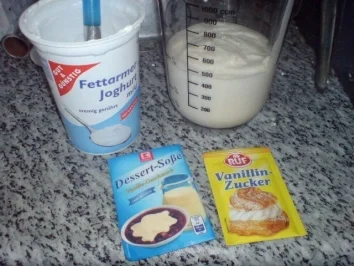 Vanille-Joghurt mit Pomelo - Rezept