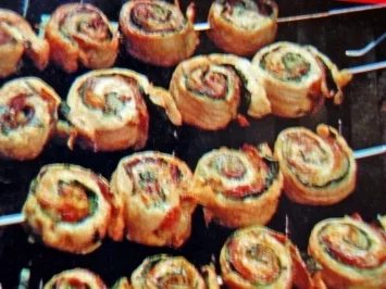 Puten Salbei Spieße - Rezept