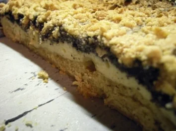 Rezept: Kuchen: Mohn-Apfel-Topfen-Streusel Bild Nr. 12 Kuchen: Mohn-Apfel-Topfen-Streusel - Rezept - Bild Nr. 12